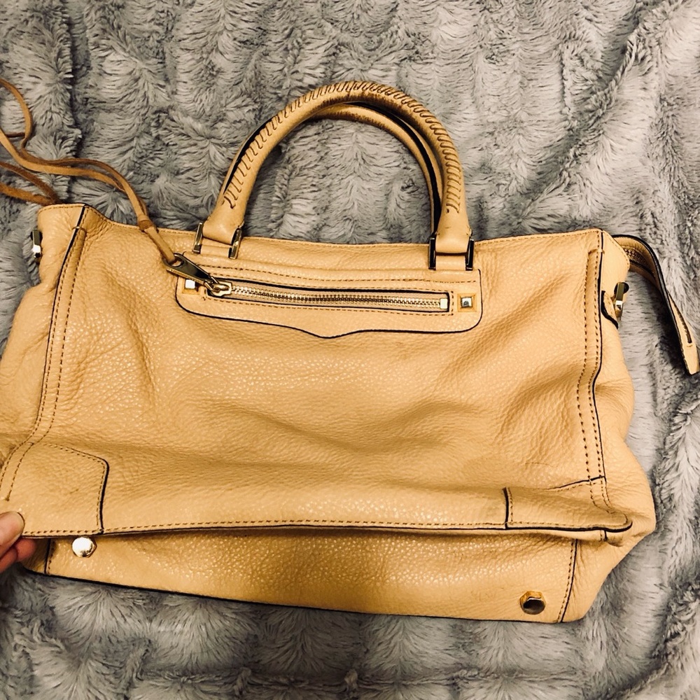 Rebecca Minkoff crossbody tan purse